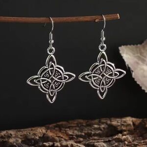 Vintage Celtic Knot Earrings
